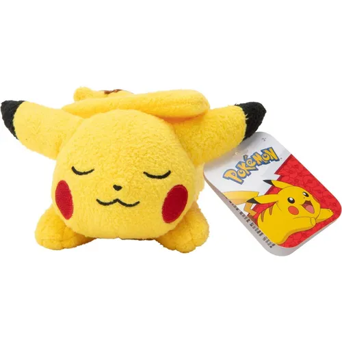 Nintendo Plüsch: Pokémon Schlafender Pikachu (8cm) (12 cm) (62969)