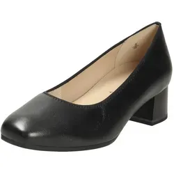 CAPRICE Damen-Pumps 9-22303-43 022 H-Weite - Elegante Pumps mit 4 cm Blockabsatz, perfekt für den Alltag und besondere Anlässe, aus hochwertigem Leder-Synthetik-Materialmix für optimalen Tragekomfort.