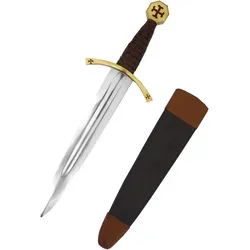 Templerdolch mit Lederscheide von Battle-Merchant
