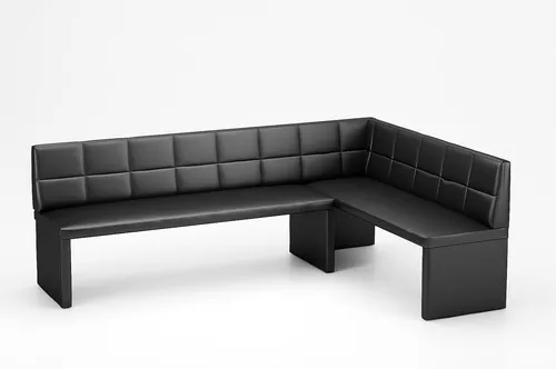 Eckbank Ruth L in schwarz von Fun Möbel
