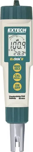 Extech EC400 Kombi-Messgerät: TDS, Leitfähigkeit, Salinität, Temperatur - Sonstige Messtechnik mit hoher Genauigkeit und einfachem Elektrodenwechsel. Ideal für präzise Flüssigkeitsanalysen mit Bargraphanzeige und Speicherfunktion.