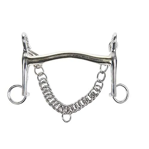 HKM Kandare-9907 silber 14,5 cm