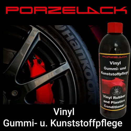 VINYL KUNSTSTOFF- U. GUMMIPFLEGE (0,375 L), PORZELACK