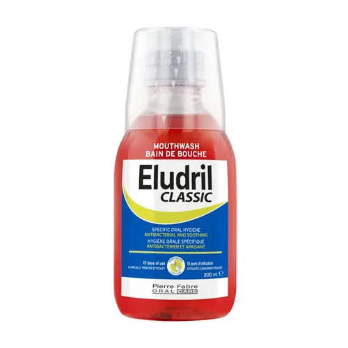 Eludril, Mundwasser, Anti-Plaque, 200 ml