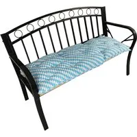 NYVI Bankauflage Ibiza 110x45 - Bequeme Sitzauflage für Gartenbänke - Bankauflagen für Gartenbänke, besonders dicke Polster für höchsten Sitzkomfort, strapazierfähiges Material und in verschiedenen Farben erhältlich.