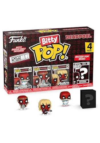 Funko Deadpool Bitty POP! Vinyl Figuren 4er-Pack Sleepover 2,5 cm