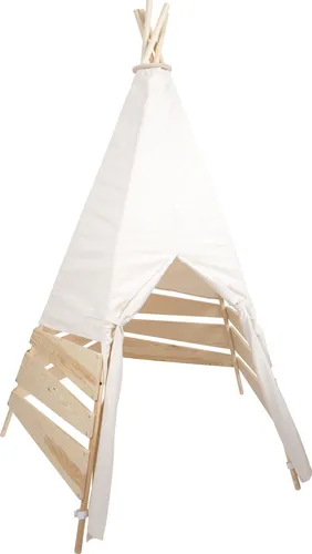 Produktbild small foot Outdoor Zelt Tipi aus Holz und Zeltstoff