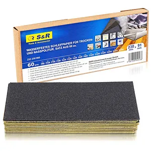 S&R Schleifblatt-Set 60 St. von S&R