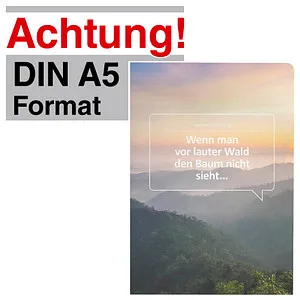 Esselte Sichthüllen 54850, A5, genarbt, 0,11mm, aus PP, transparent, 100 Stück