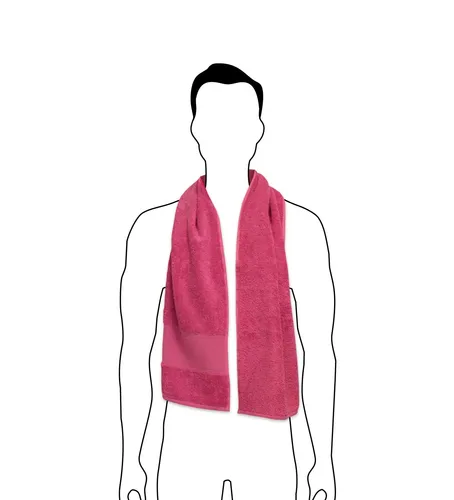 Sporthandtuch »Schweißtuch« beere ca. 30x150 cm Fitnesshandtuch Sport Zubehör