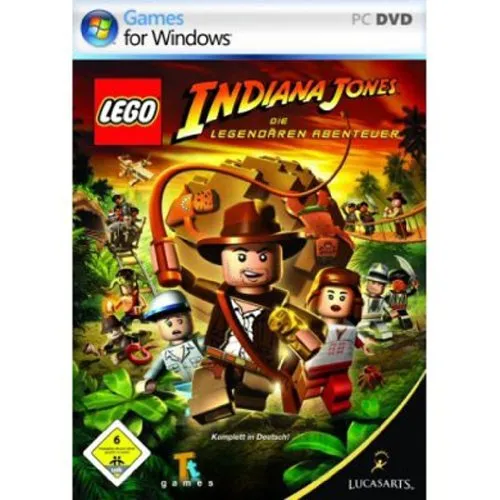 Lego Indiana Jones - Die legendären Abenteuer - Abenteuer-Spiel für Kinder, mit spannenden Missionen und kreativen Bauoptionen, ideal für Fans von Indiana Jones und Lego.
