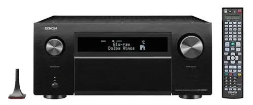 Denon AVC-X8500HA 13.2 Kanal 8K-AV-Receiver - AV-Receiver & Verstärker, unterstützt 8K-Video und bietet beeindruckenden Surround-Sound für ein unvergleichliches Heimkino-Erlebnis.