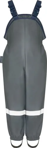 Playshoes Matschhose Regenlatzhose Ungefüttert Unisex Kinder - Regenhose für Jungen, wind- und wasserdicht mit verstellbaren Trägern, ideal für schmuddelige Abenteuer im Freien.