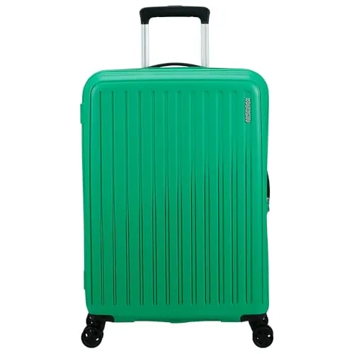 American Tourister Rejoy 68 cm Trolley - grün - Koffer mit 4 Rollen für müheloses Reisen, leicht und geräumig für alle Ihre Abenteuer.