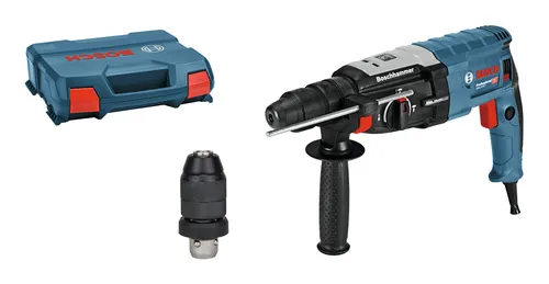 Bosch Professional Bohrhammer GBH 2-28 F - 3,2 Joule Schlagenergie, schneller Bohrfortschritt und erhöhter Anwenderschutz durch KickBack Control