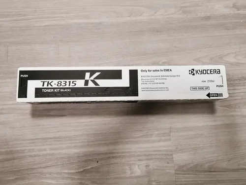 Kyocera Toner TK-8315K 1T02MV0NL0 schwarz - Original Toner für bis zu 12.000 Seiten, kompatibel mit Copystar CS 2550 ci und Kyocera TASKAlfa 2550 ci
