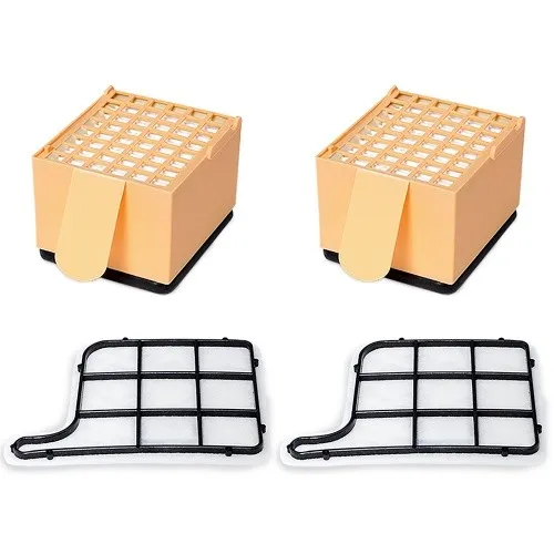 Filterset passend für Vorwerk Kobold 135 136 bestehend aus 4 Filtern