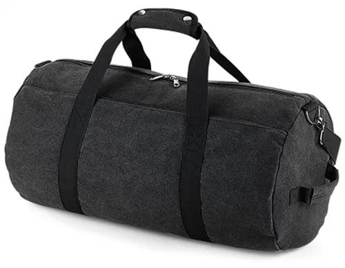 BagBase BG655 Vintage Canvas Barrel Bag