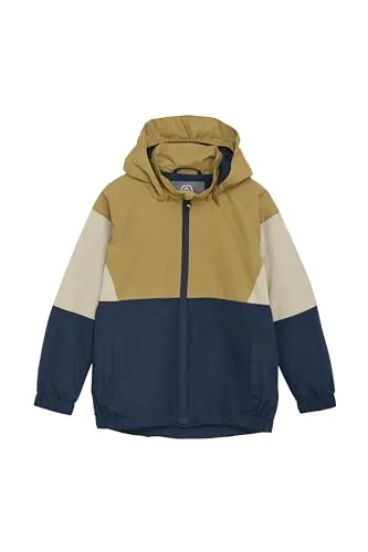 Color Kids COJacket Kinder Unisex Jacke Funktionsjacke Übergangsjacke mit abnehmbarer Kapuze leicht gefüttert Eingrifftaschen Regular fit, Farbe:Fennel Seed (2909), Größe:122