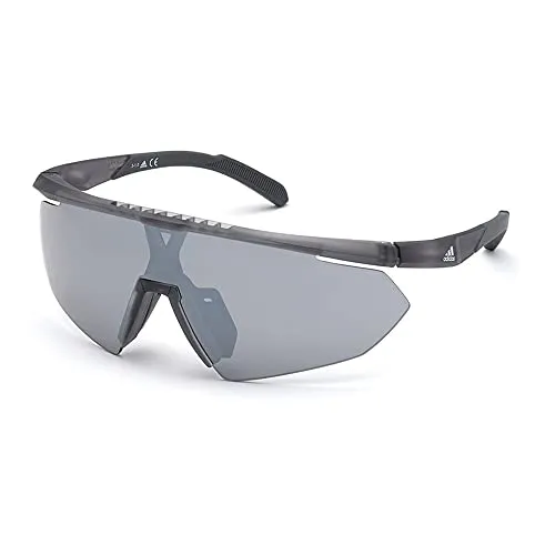 Adidas Sport SP0015 20C GREY 0/0/140 Herren Sonnenbrillen - Sportbrillen für Herren mit grauem Rahmen, ideal für aktive Freizeit und optimalen UV-Schutz.