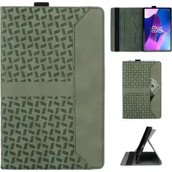 Tablet Hülle Lenovo Tab M10 Plus 10.6 Zoll 2022 Grün PU Leder