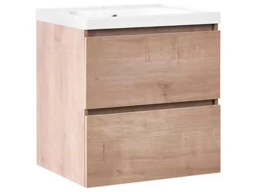 Produktbild Wandmontierter Badezimmerschrank mit Waschbecken 60 cm – LAGOA