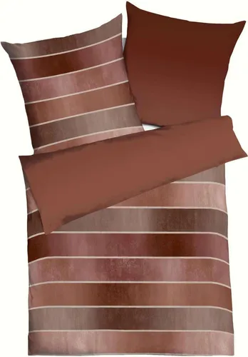 Kaeppel Timeless 255 Bettwäsche-Set 135 x 200 + 80 x 80 cm - Bettwäsche-Set aus Feinbiber, bietet hohen Komfort und ein stilvolles Design für erholsame Nächte. Ideal für moderne Schlafzimmer.