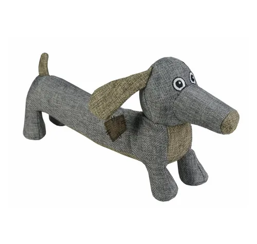 Country Dog Buddy - Kuscheltier für Hunde, aus robustem Leinenstoff mit Quietscher und raschelnder Füllung für extra Spielspaß, Maße: ca. 35 x 18 cm