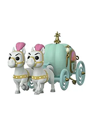 Funko Pop! Town: Disney - Cinderella - Carriage mit Fairy Godmother - Aschenputtel - Vinyl-Sammelfigur - Geschenkidee - Offizielle Handelswaren - Spielzeug Für Kinder und Erwachsene - Movies Fans