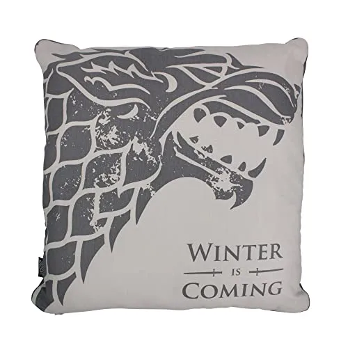 Half Moon Bay Game of Thrones Kissen, gefüllt, Stark