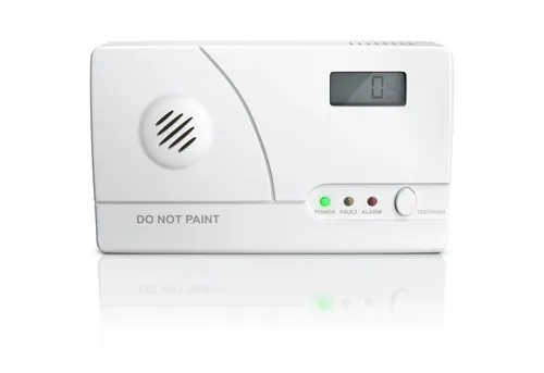 Brandson CO-Melder - Kohlenmonoxidmelder mit LCD-Display - Gasmelder zur frühzeitigen Erkennung von Kohlenmonoxid-Lecks in Wohnräumen, mit gut lesbarem LCD-Display und einer Alarm-Signallautstärke von 85dB für optimale Sicherheit.