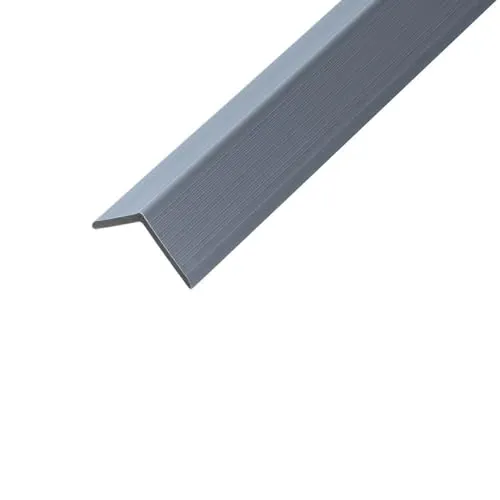 Home Deluxe WPC Abschlussleiste für Fassadenverkleidung VIRO Hellgrau - 10er Set