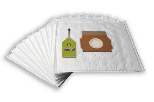 eVendix Staubsaugerbeutel 10er Set für SATRAP First Class 1500 - Kompatible 10 Microvlies Staubsaugerbeutel für SATRAP First Class 1500, mit mehrlagigem Filter für optimale Staubaufnahme und langanhaltende Saugleistung. Hygieneverschluss für einfache Entsorgung!
