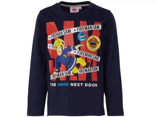 Feuerwehrmann Sam Langarmshirt Feuerwehrmann Sam Langarmshirt dunkelblau