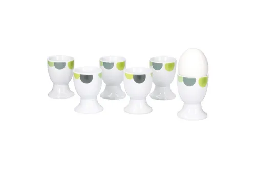 van Well Eierbecher 6er Set Eierbecher Rondo 4,8cm