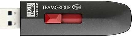 C212 512 GB USB-Stick schwarz/rot, USB-A 3.2 Gen 2 - USB-Stick mit 512 GB Speicherkapazität und ultraschnellen Lese- und Schreibgeschwindigkeiten von bis zu 1000 MB/s bzw. 800 MB/s, ideal für schnelle Datensicherung und Übertragung.