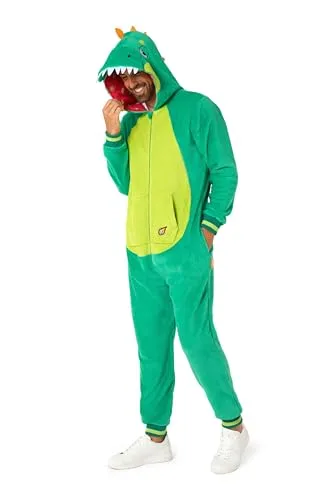 OppoSuits Dinosaurier Onesie für Erwachsene