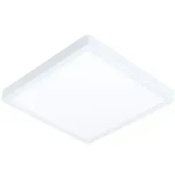Eglo LED-Ein- und Aufbauleuchte 1flg Fueva 99248 - Moderne 20W LED-Lampe mit 2500lm und neutralem Licht (4000K), ideal für stimmungsvolle Beleuchtung in jedem Raum. Maße: ca. 28,5x2,8x28,5cm.