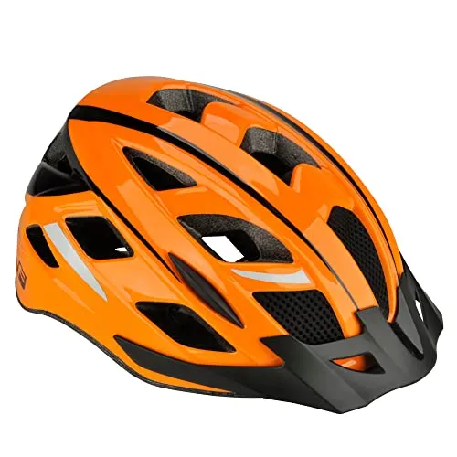 FISCHER Erwachsene Fahrradhelm Urban, S/M 52-59 cm, orange von Fischer
