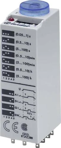 Finder 85.03.0.125.0000 Zeitrelais 125V DC/AC - Relais mit Zeitbereich von 0,05 - 100 h, ideal für vielseitige Anwendungen wie Ansprechverzögerung und Impulssteuerung. Kompakt und zuverlässig für Ihre Projekte.