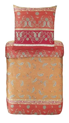 Bassetti 200x200 cm + 2X 80x80 cm in orange von Bassetti