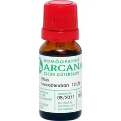 Rhus Toxicodendron LM 12 Dilution 10 ml