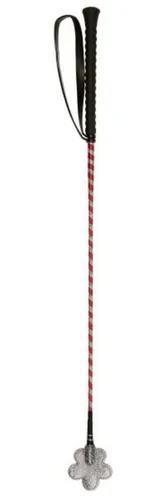 Kerbl Springgerte Springgerte mit Klatsche 65 cm pink / silber 320107, 1-tlg.