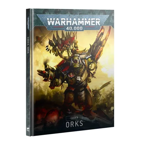 Warhammer 40.000 Codex Orks (Deutsch) - 40K Regelbuch für Orks, detaillierte Hintergrundgeschichten und Strategien für deine Armee, perfekt für Fans der Warhammer-Welt.