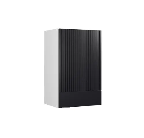 Vicco Hängeschrank Fame-Line Weiß Schwarz gestreift 45 cm in schwarz von Vicco