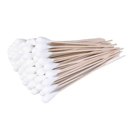 WATTESTÄBCHEN großer Kopf 15 cm 100 St