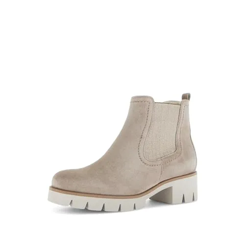Gabor Damen Chelsea Boots - Elegante Stiefeletten für den Alltag - Modische Chelsea Boots aus Lackleder mit hochwertigem Weblamm-Innenmaterial. Ideal für den Übergang, bequem und vielseitig kombinierbar.
