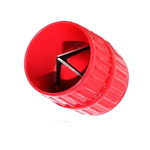 Jieddey Rohr Entgrater,Innen und Außen Entgrater Universal Outil d'ébavurage Tuyaux de débavurage Kunststoff Kupferrohr Entgrater CT-208A