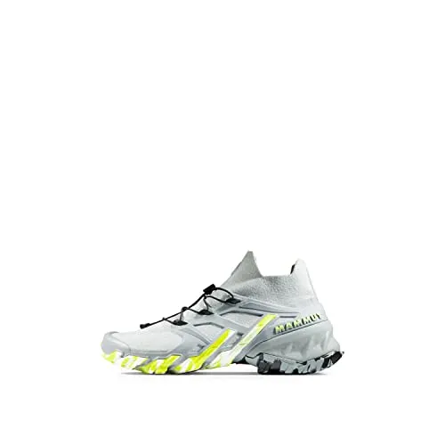 Mammut Outdoorschuh grau 8 - Wanderschuhe mit atmungsaktivem Synthetik-Obermaterial, ideal für Outdoor-Abenteuer und komfortable Passform.