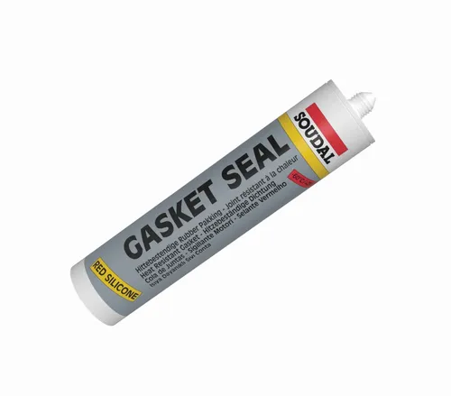 Soudal Gasket Seal 310ml Hochtemperatursilikon Hochtemperatur Silicon rot